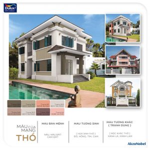 CHỦ NHÀ MỆNH THỔ – NHÀ TÔ MÀU GÌ?